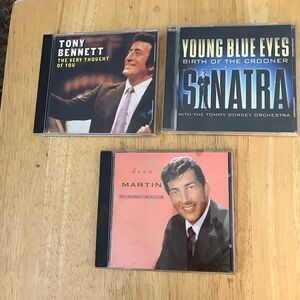 Frank Sinatra, Dean Martin and Tony Bennett  Music CDs - Classic Collections